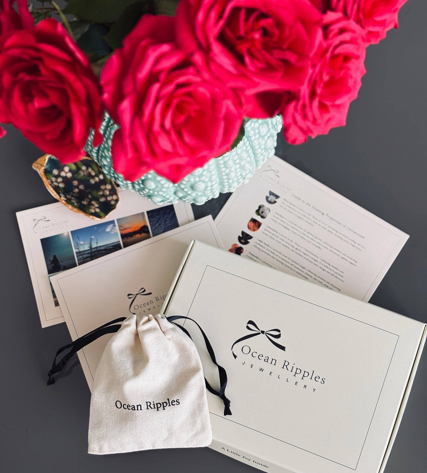 Ocean Ripples - 14ct Gold Plated Double Fresh Water Pearl Drop Earrings