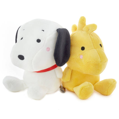 Hallmark - Better Together Snoopy & Woodstock Magnetic Soft Plush Pair