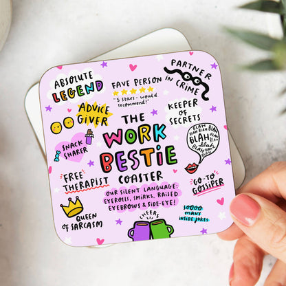 - Work Bestie Coaster
