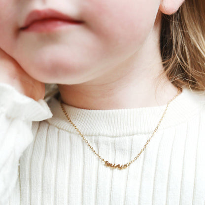 Aria & Avery - Matching Mummy & Mini Necklaces