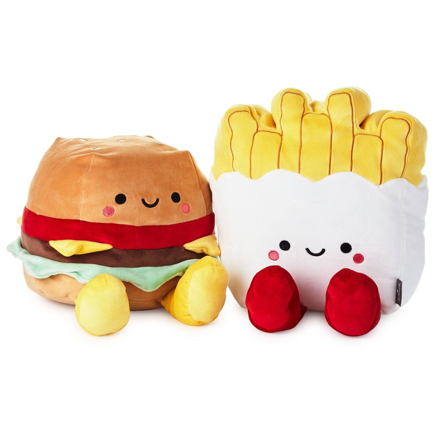 Hallmark - Better Together Jumbo Burger And Fries Magnetic Plush Pair