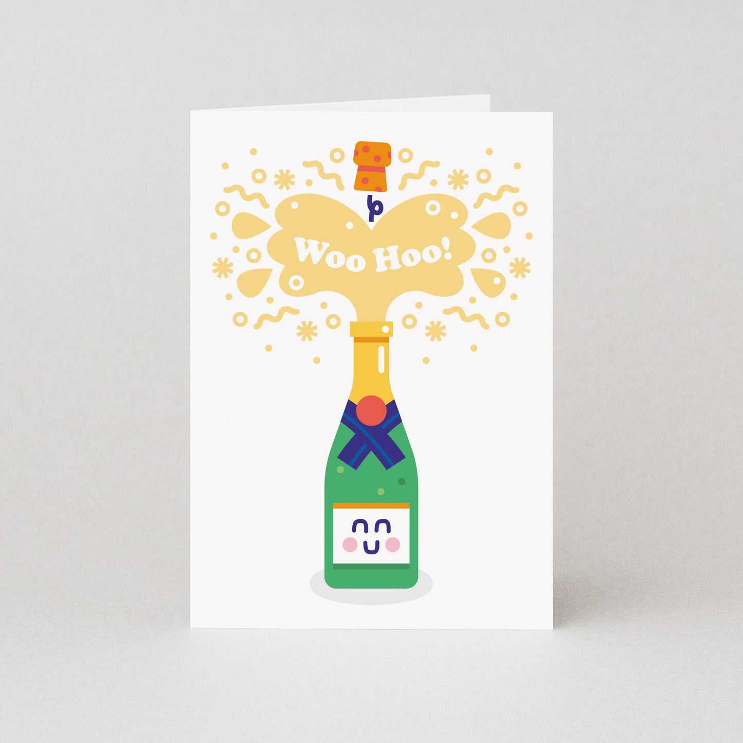 Studio Boketto - Woohoo Congratulations Card | Funny Wedding Greeting Card