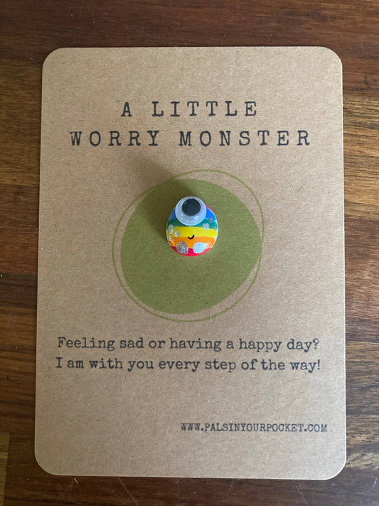 Pals in your Pocket - Personalized Worry Monster Anxiety Buster & Dream Catcher