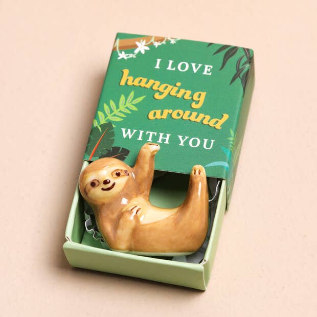 Lisa Angel - Tiny Matchbox Ceramic Token
