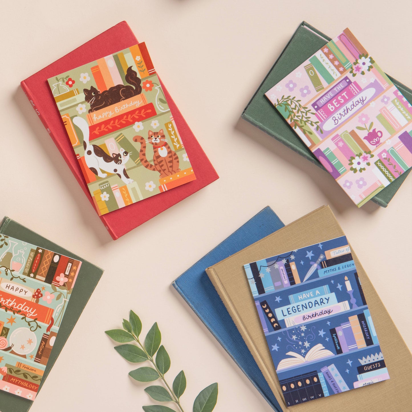 Hopscotch Paper Co. - Legendary Book Birthday Card - Birthday Card for Readers