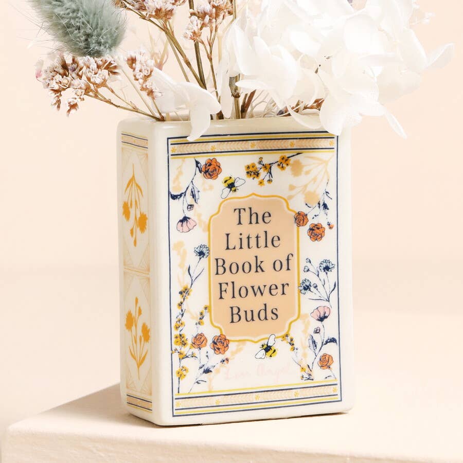 Lisa Angel - The Tiny Book of Flowers and Bees Bud Vase