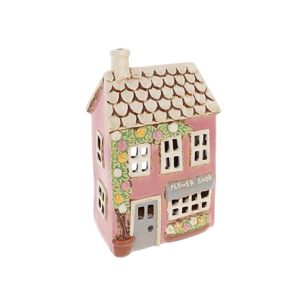 Village Pottery Flower Shop Tealight holder