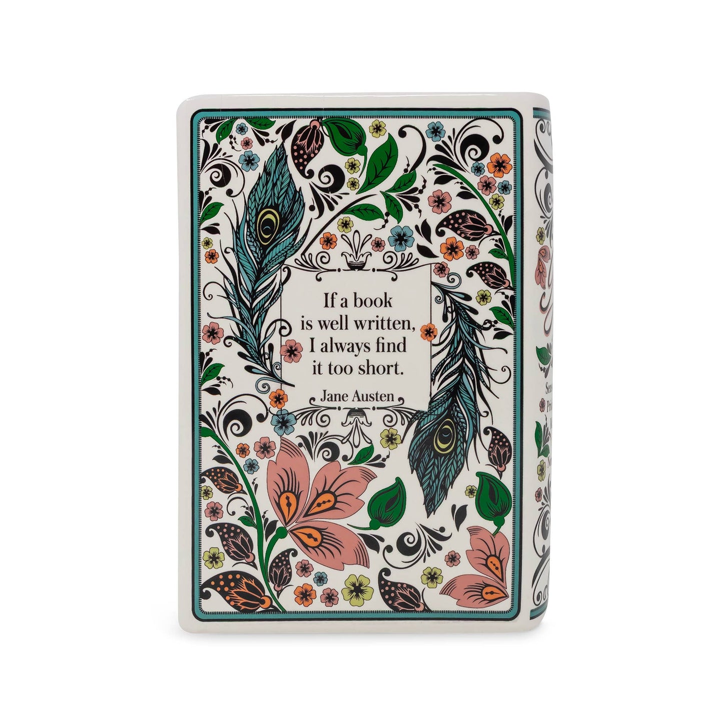 Steel Mill & Co UK - Large Book Vase - Jane Austen Collection