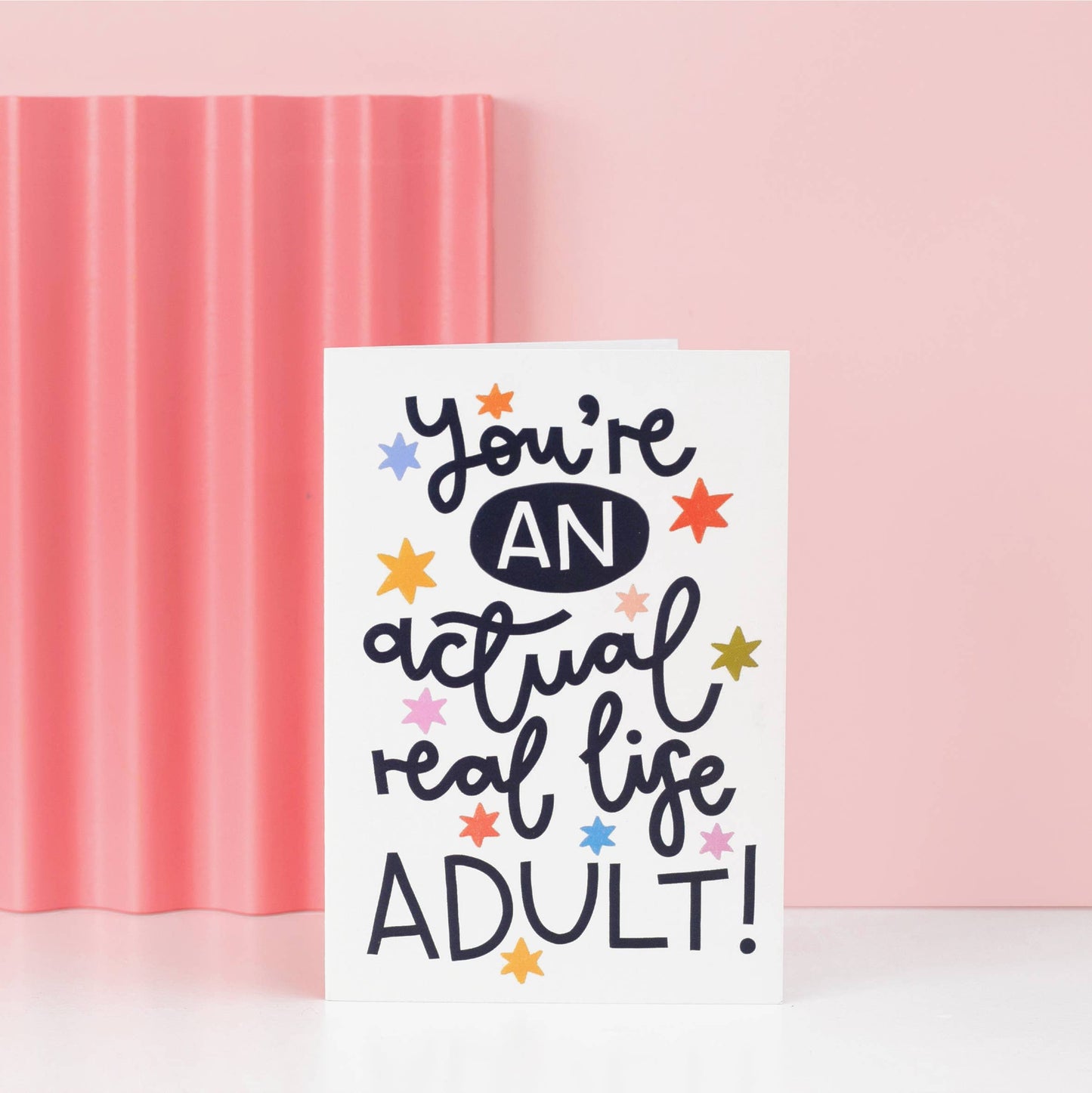 Oh, Laura - Greeting card - 'you’re an actual real life adult’