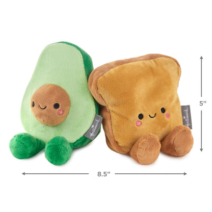Hallmark - Better Together Avocado & Toast Magnetic Soft Toy Pair