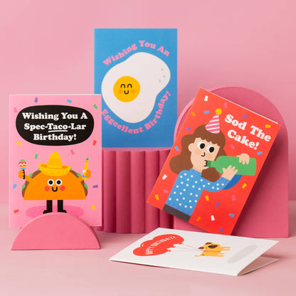 Studio Boketto - Dadaa Ooooh Greeting Card | Dad Birthday Card