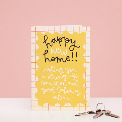 Oh, Laura - Greeting card - 'happy new home'