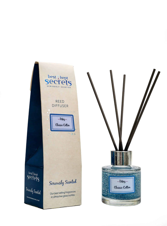 Best Kept Secrets - SPARKLY DIFFUSERS – 50ML, CLASSIC COTTON