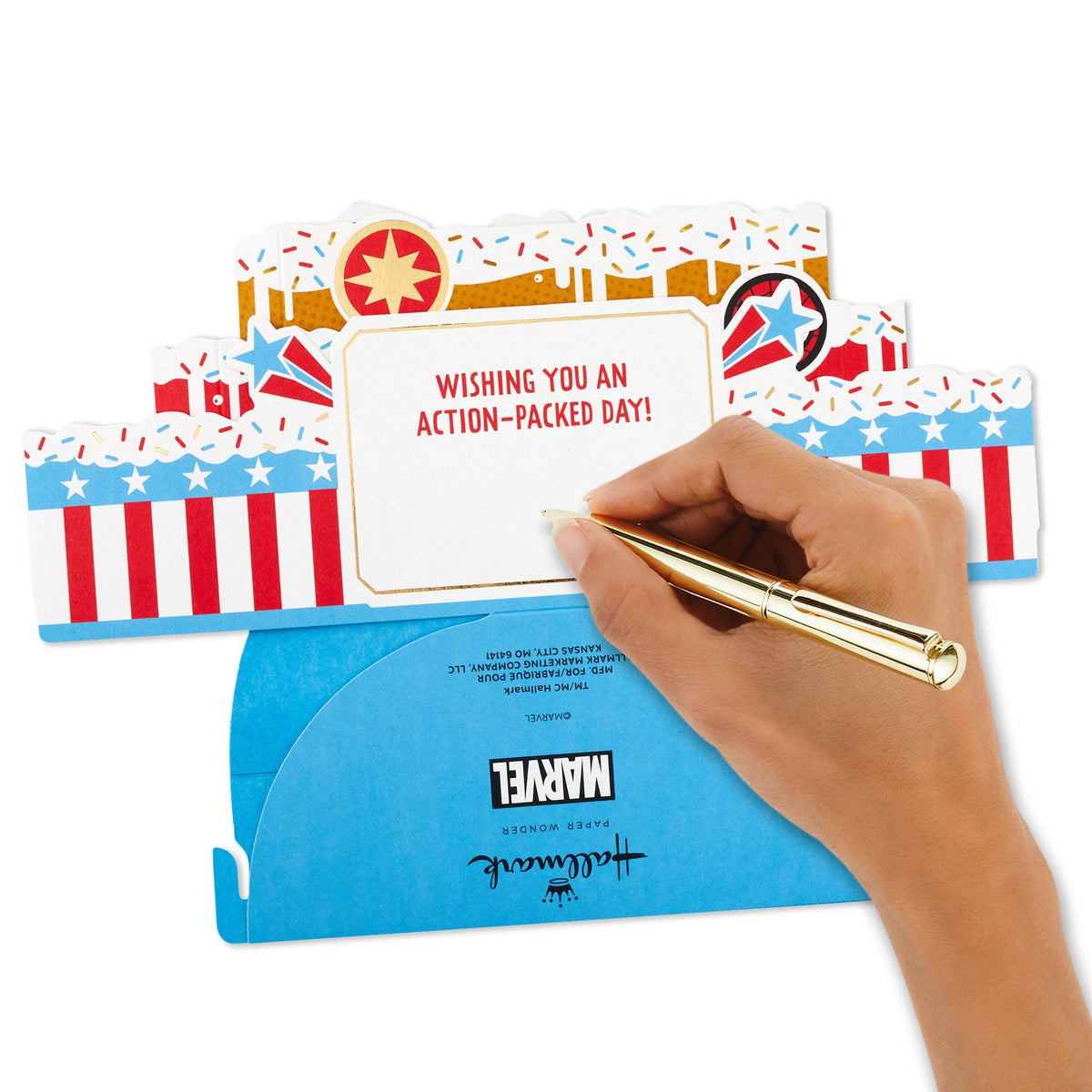 Hallmark - MARVEL Avengers PaperWonder Collection 3D PopUp BirthdayCard