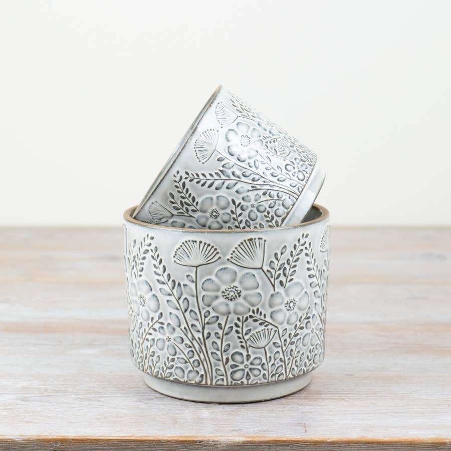 Gainsborough Giftware - Ceramic Flower Pot, 14cm