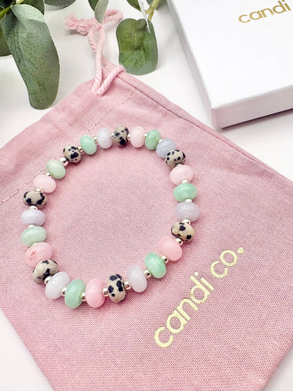Candi Co Jewellery - Pastel Candy Beaded Bracelet