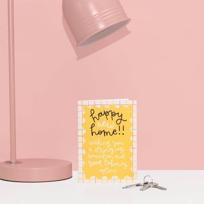 Oh, Laura - Greeting card - 'happy new home'