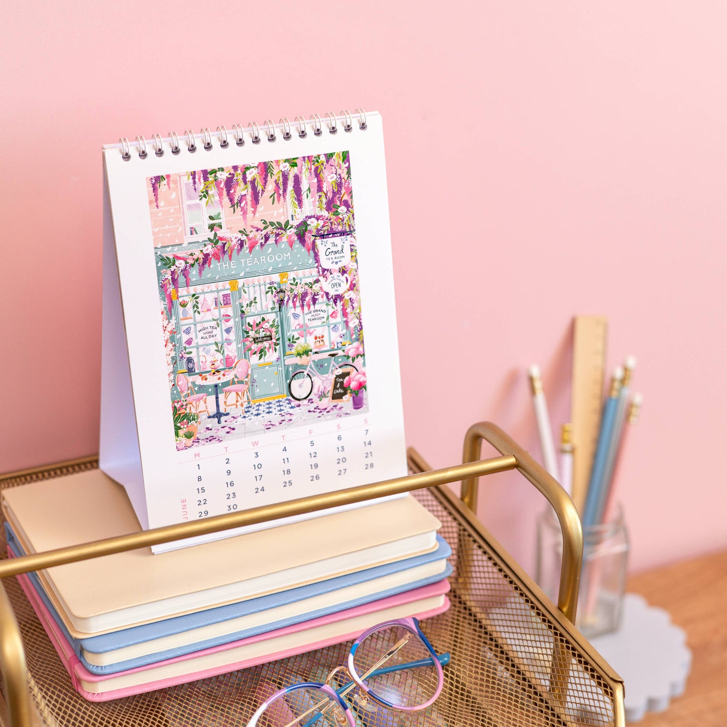 Simply, Katy - 2026 Shopfront Scenes: Desk Calendar