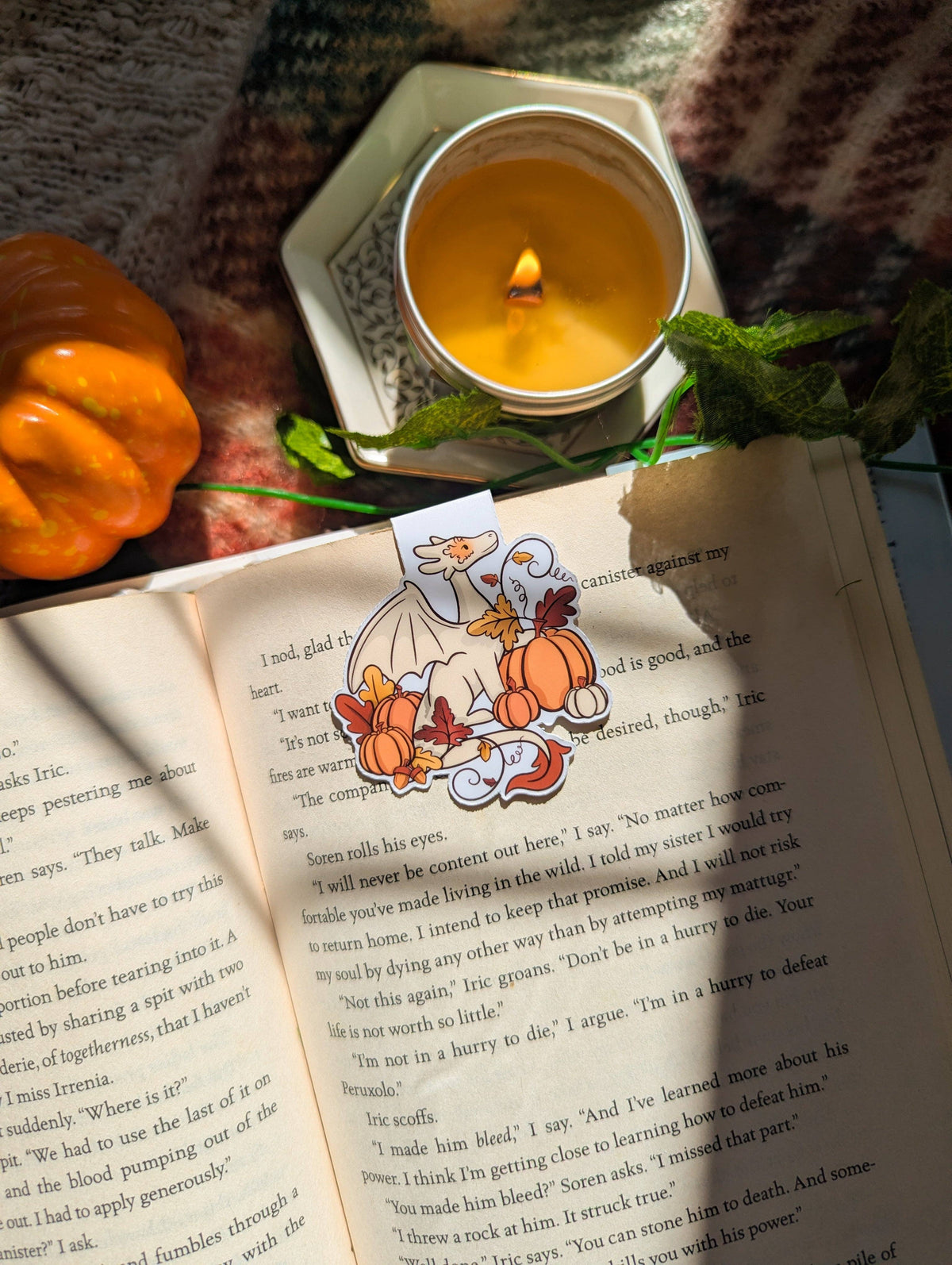 Tales & Tomes - Pumpkin Guardian Magnetic Bookmark