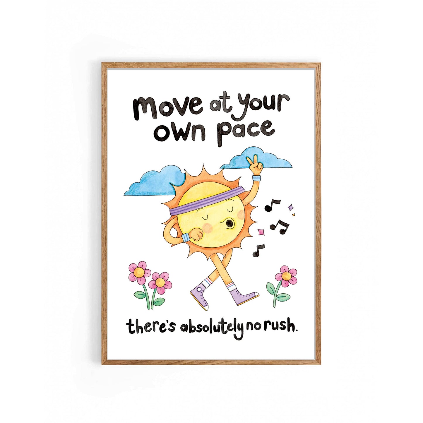 Nova & Me - Own Pace A4 Print