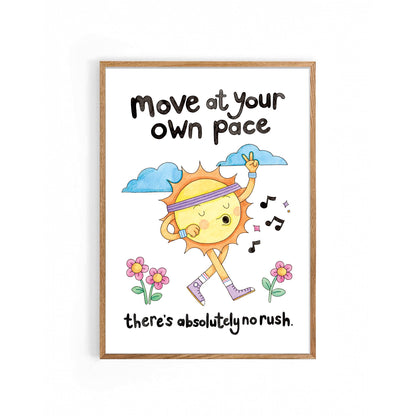 Nova & Me - Own Pace A4 Print