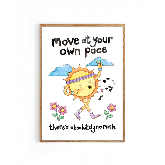 Nova & Me - Own Pace A4 Print