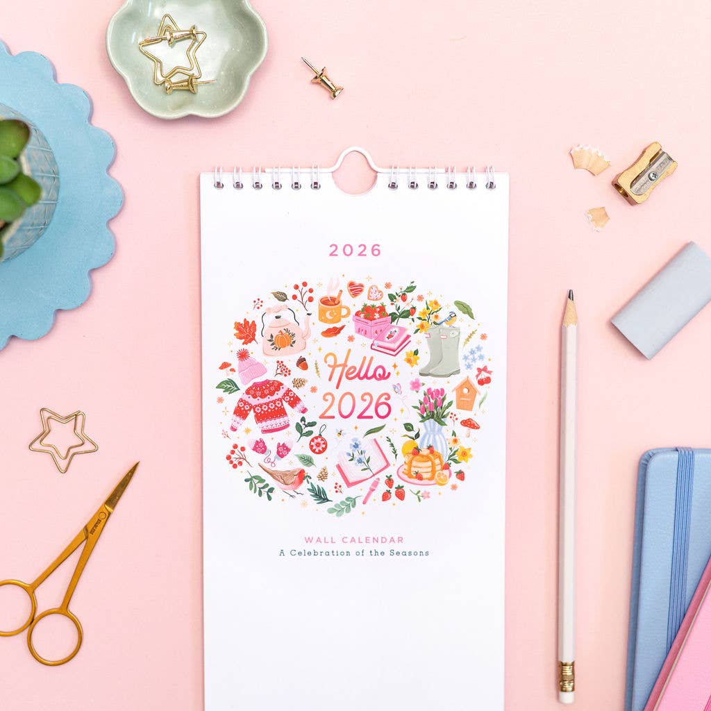 Simply, Katy - 2026 Hello: Wall Calendar