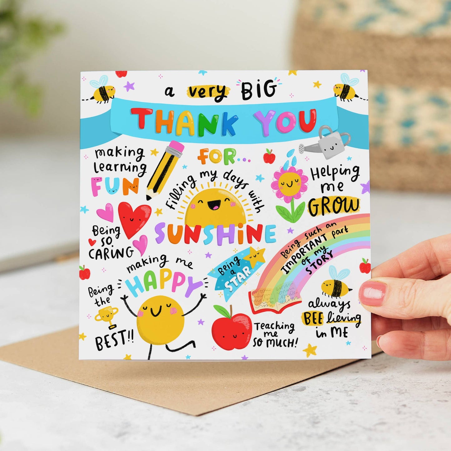 Teacher Thank You Card