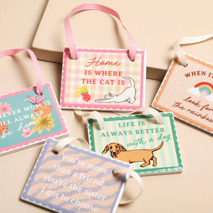 Lisa Angel - Dog Hanging Plaque