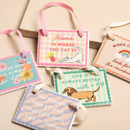 Lisa Angel - Cat Hanging Plaque