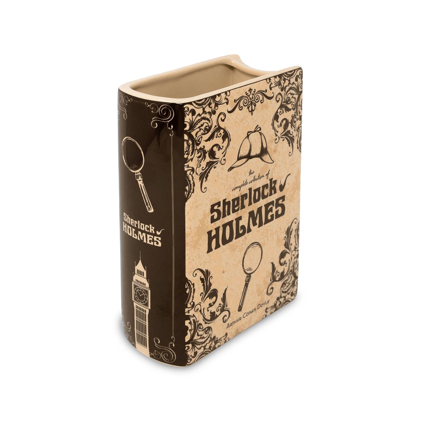 Steel Mill & Co UK - Large Book Vase, Sherlock Holmes