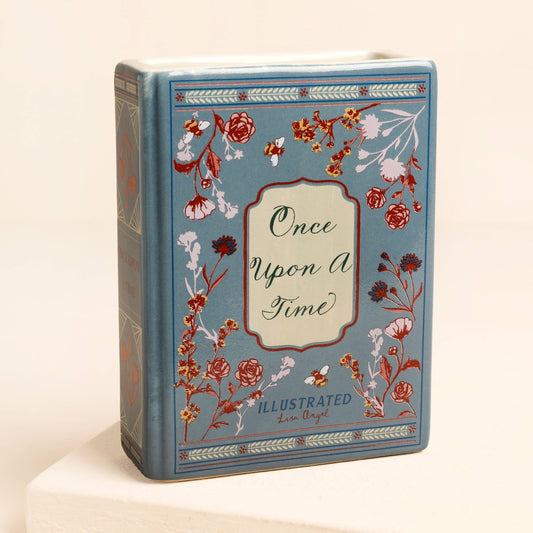 Lisa Angel - Once Upon A Time Mini Ceramic Book Vase