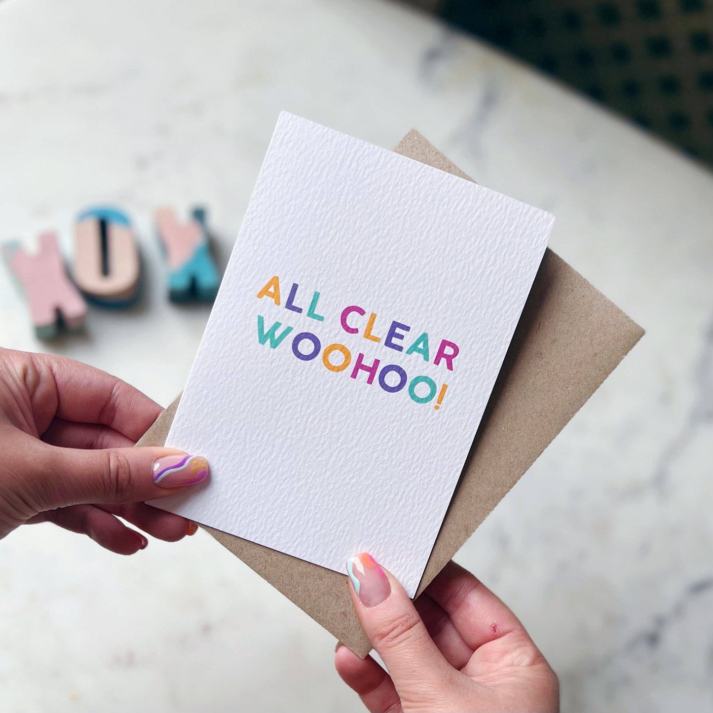 Xoxo Designs by Ruth - All Clear Woohoo! Card