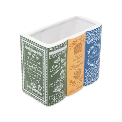 Steel Mill & Co UK - Bookstack Pencil Cup - Jane Austen Collection