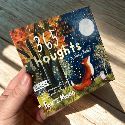 Fox Under The Moon - 365 Thoughts - Daily Encouragement Desktop Flipbook