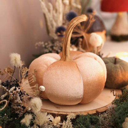 Lisa Angel - Velvet Pumpkin Standing Decoration