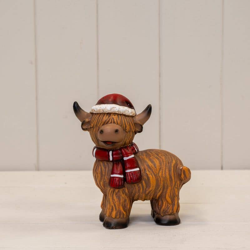 Terracotta Highland Cow