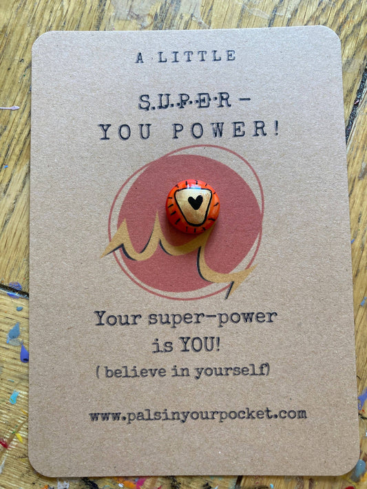 Pals in your Pocket - Superhero Strength & Healing Pocket Charm