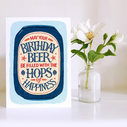 Alexandra Snowdon - Birthday Beer Card