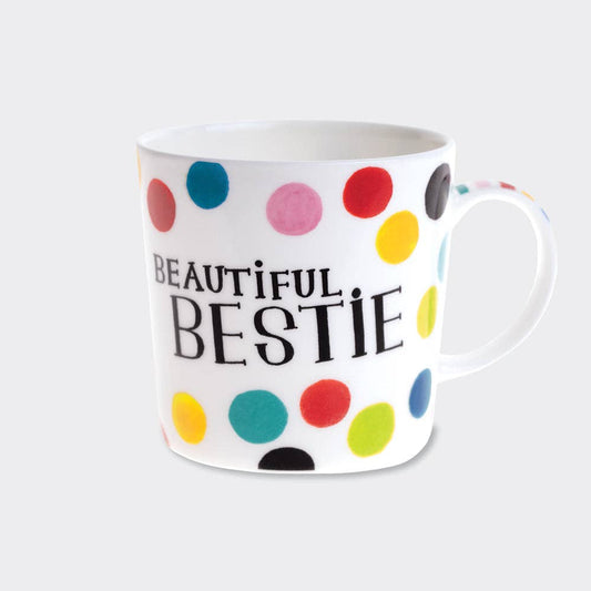 Rachel Ellen Designs - Boxed Bone China Mug - Beautiful Bestie