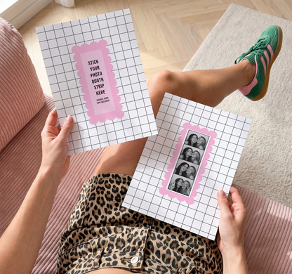Emm's Little Studio - Stick Your Own - Photobooth Strip Print