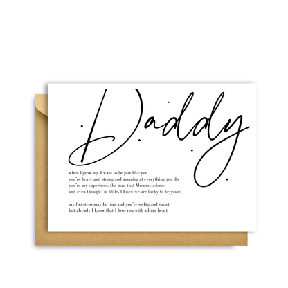 Hygge Cards - DADDY CARD
