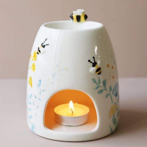 Lisa Angel - Floral Ceramic Wax Warmer -Not available to EU countries