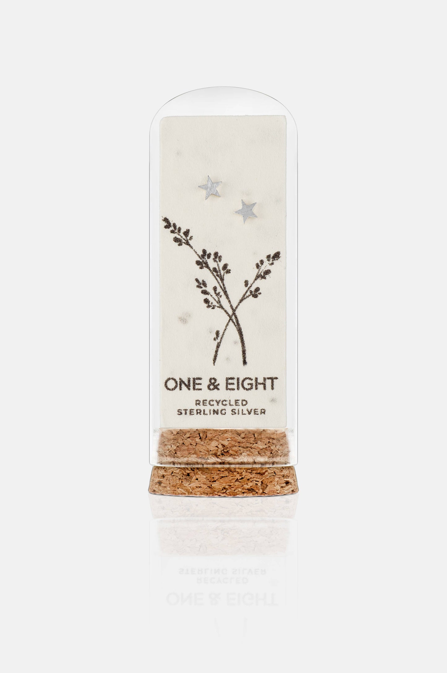 One & Eight - Seed Card Studs