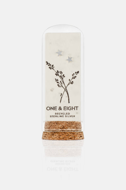 One & Eight - Seed Card Studs