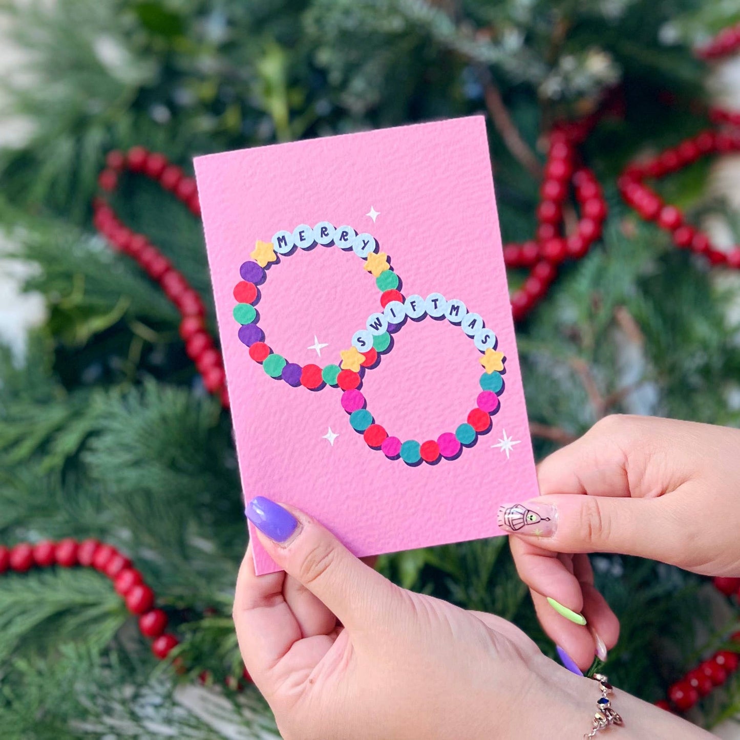 Xoxo Designs by Ruth - Taylor Swift 'Merry Swiftmas' Christmas Card