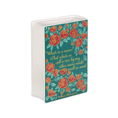 Steel Mill & Co UK - Large Book Vase, Romeo and Juliet