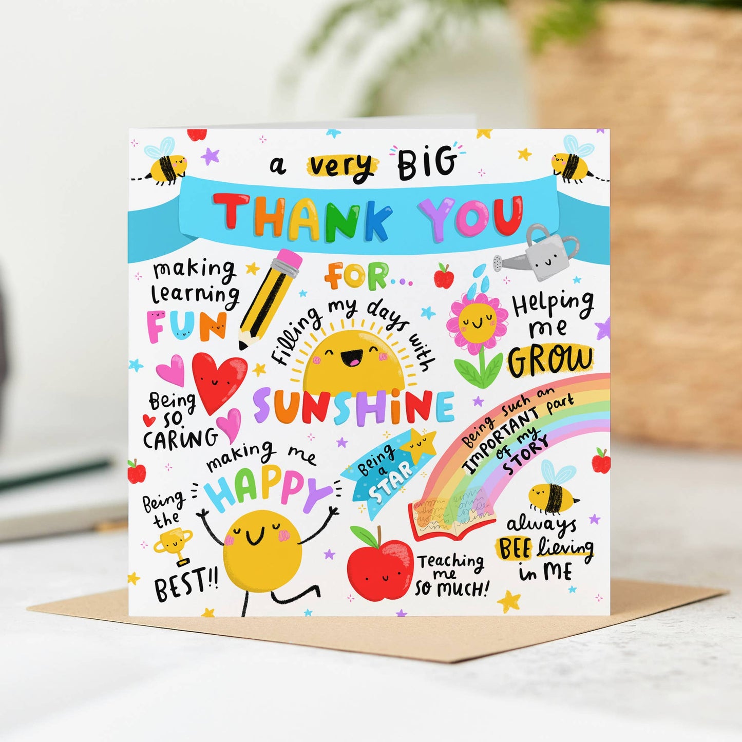 Teacher Thank You Card