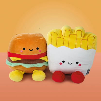 Hallmark - Better Together Jumbo Burger And Fries Magnetic Plush Pair