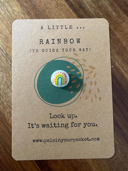 Pals in your Pocket - Just To Say… Rainbow. Pocket Keepsake.